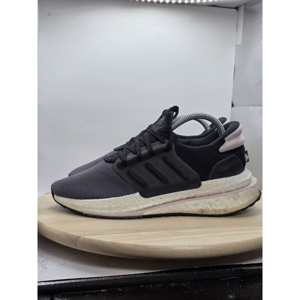 Adidas X_PLRBOOST Gray Pink Boost HP3139 Running Shoes ‎ Women's 7.5